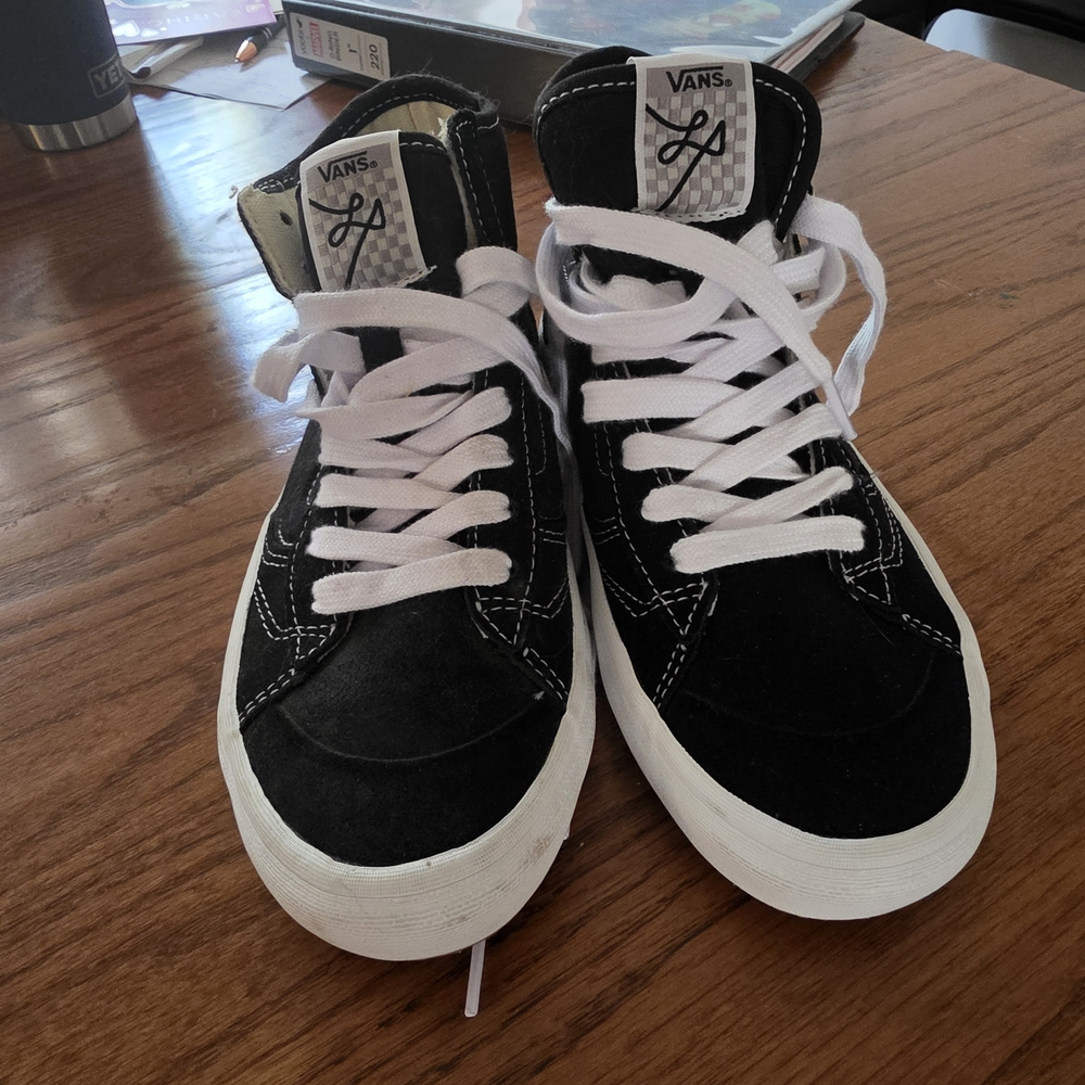 Vans Classic Black and White High-Tops